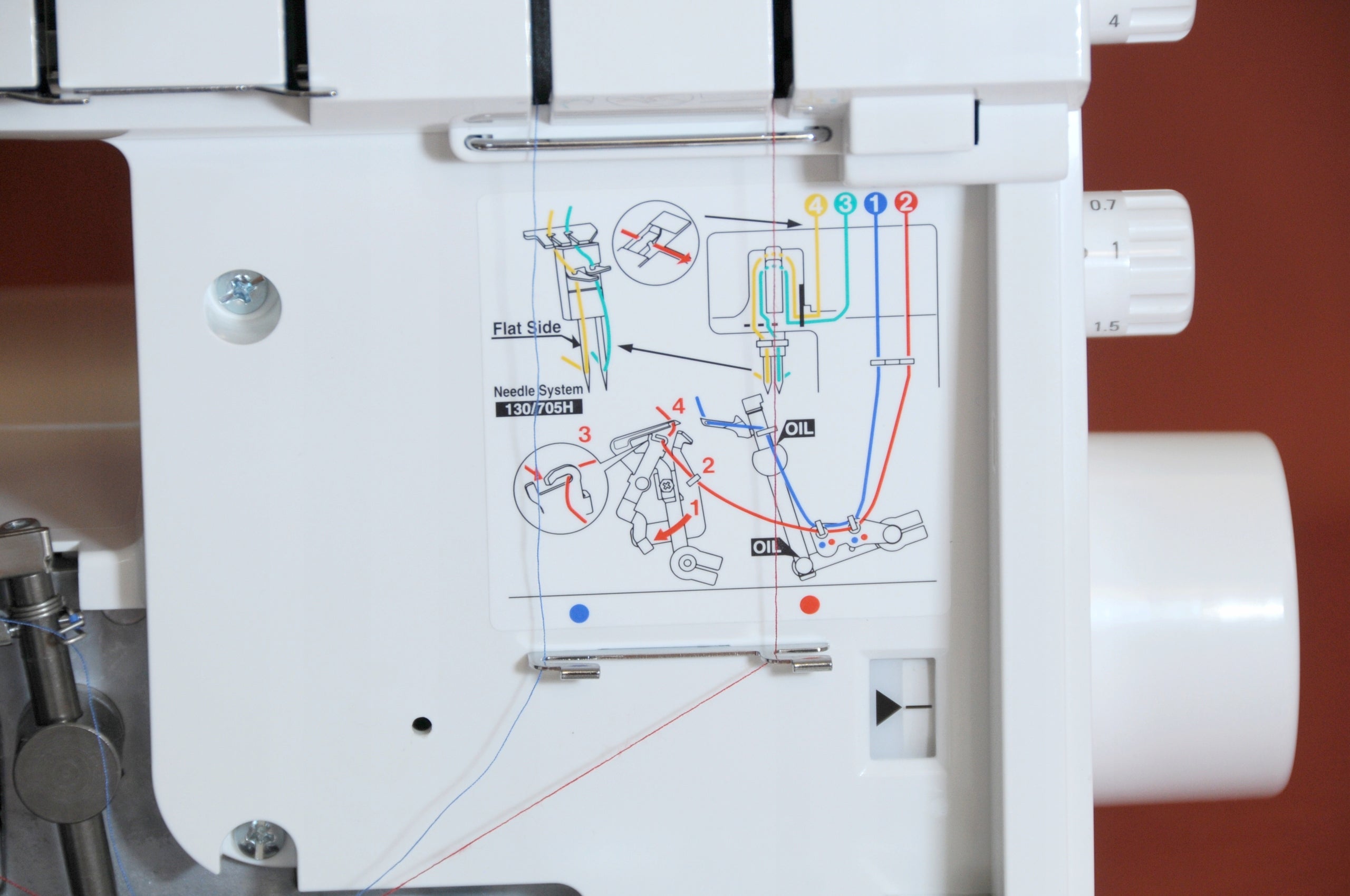 QUIET STRONG Overlok SmartLock BERNINA L-450 Patent MTC System Brand Bernina