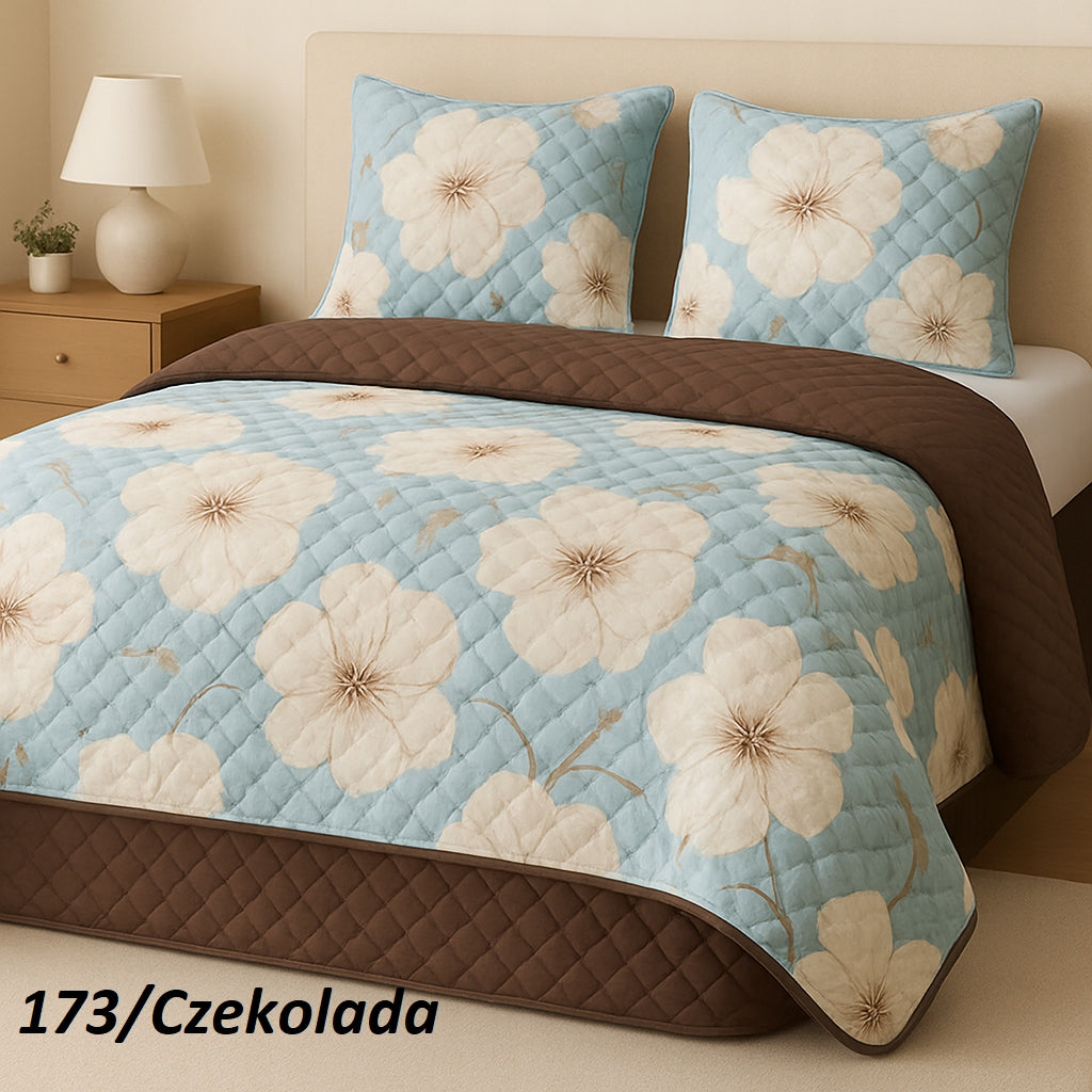 QUILTED BEDSPREAD 160x200 DOUBLE-SIDED Lots of colors! Manufacturer PL PATTERNS