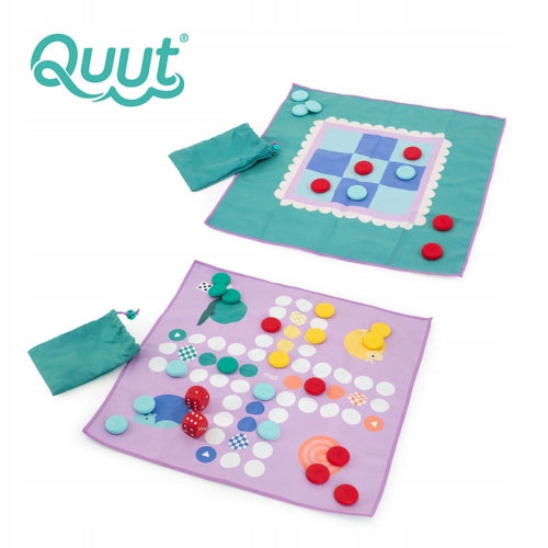 QUUT Travel Game Set 2in1 Chinese and Circle and Cross Travel