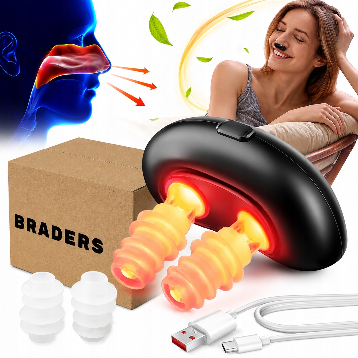Qatar Sinus Treatment Device for Clogged Nose - Relieving Discomfort