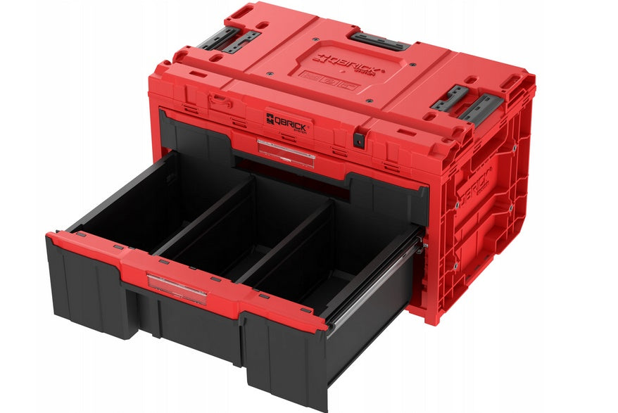 Qbrick System One Drawer Workshop Set 5 Drawer Box Wheels N2466 EAN Kind carrying case
