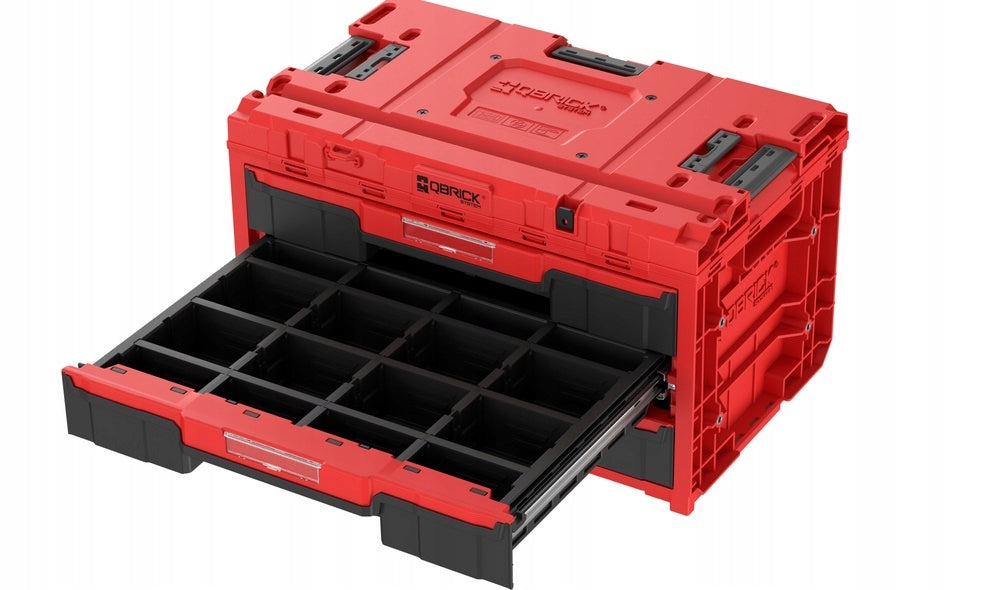 Qbrick System One Drawer Workshop Set 5 Drawer Box Wheels N2466 EAN Manufacturer code Z262466PG013
