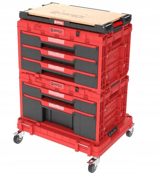 Qbrick System One Drawer Workshop Set 5 Drawer Box Wheels N2466 EAN