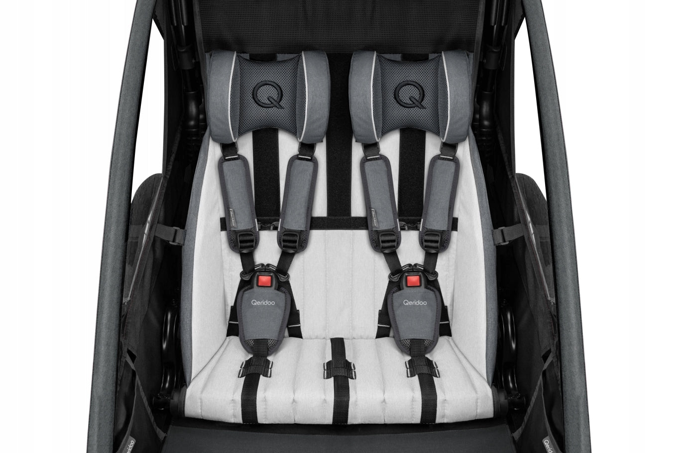 Qerdioo Skaja 2 double bicycle trailer for children For for kids