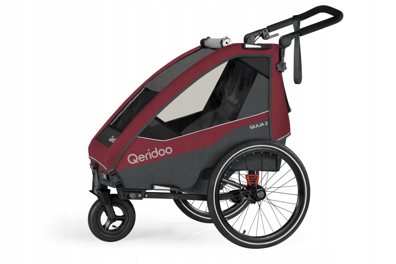 Qerdioo Skaja 2 double bicycle trailer for children