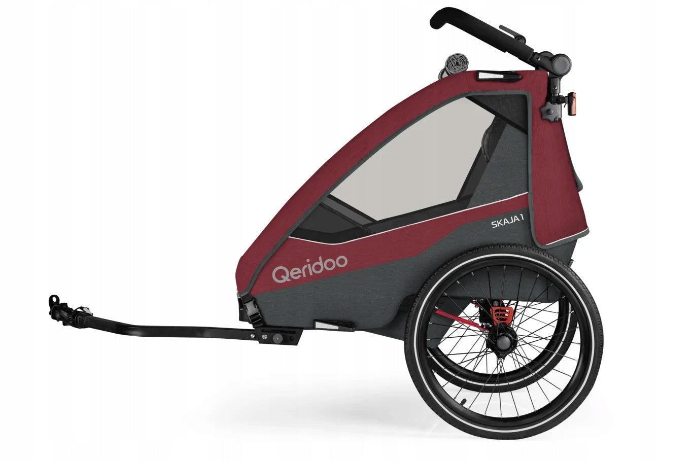 Qeridoo Skaja 1 single bicycle trailer for children Brand Qeridoo