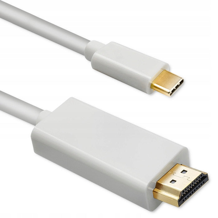 Qoltec kabelis 50414 USB/HDMI AM, 3.1 cm