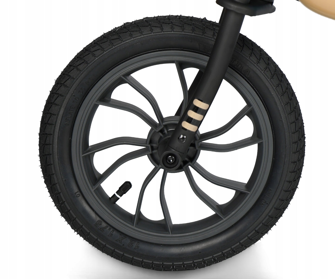 Qplay Feduro Beige Balance Bike Frame steel