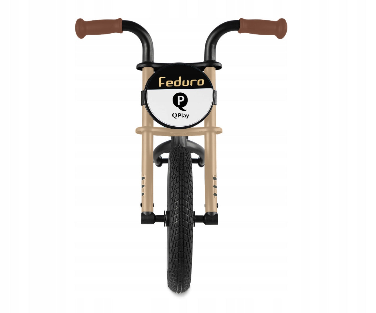 Qplay Feduro Black-Golden Balance Bike Kid's age 3＋ years