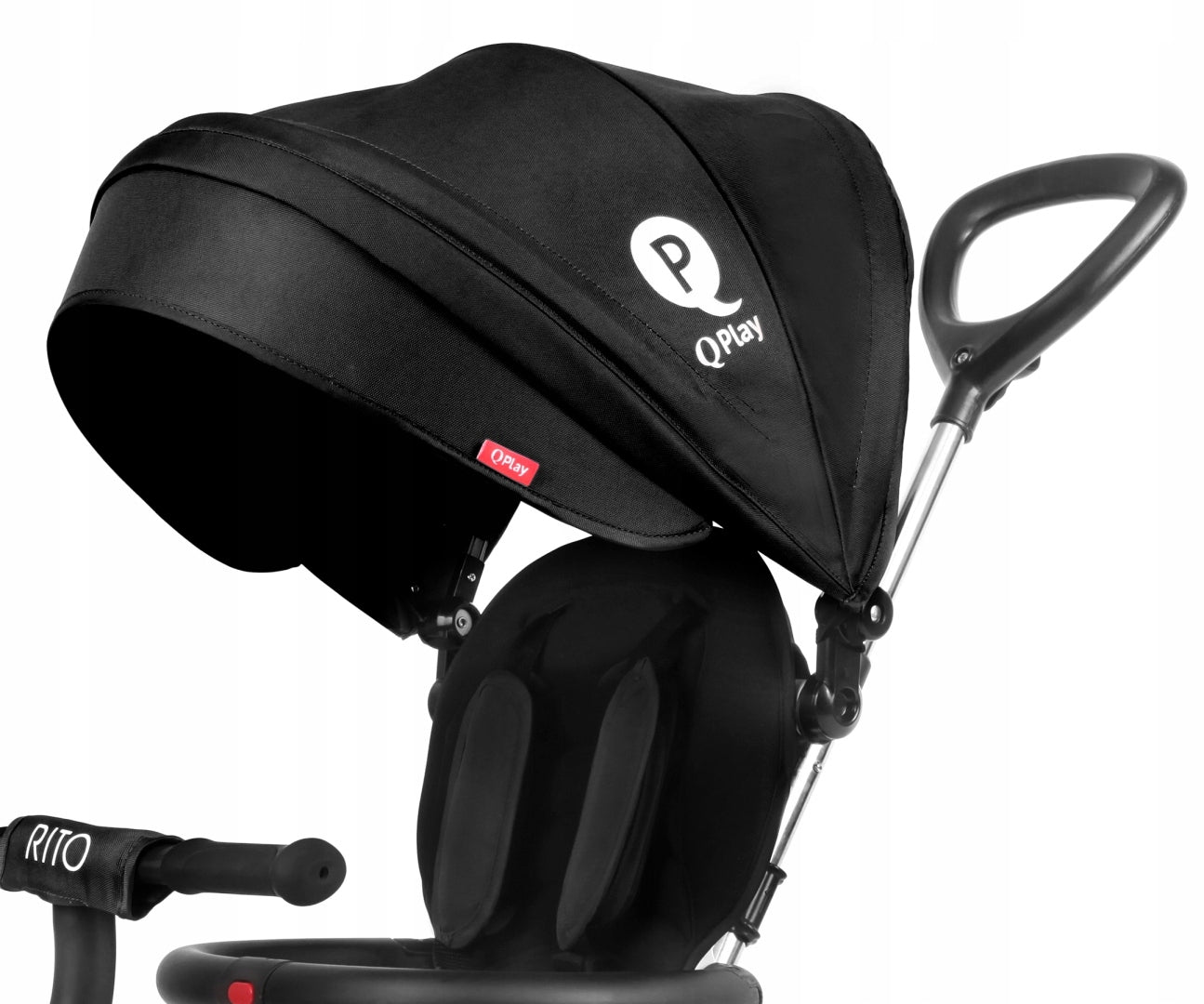 Dreirad Qplay, schwarz 