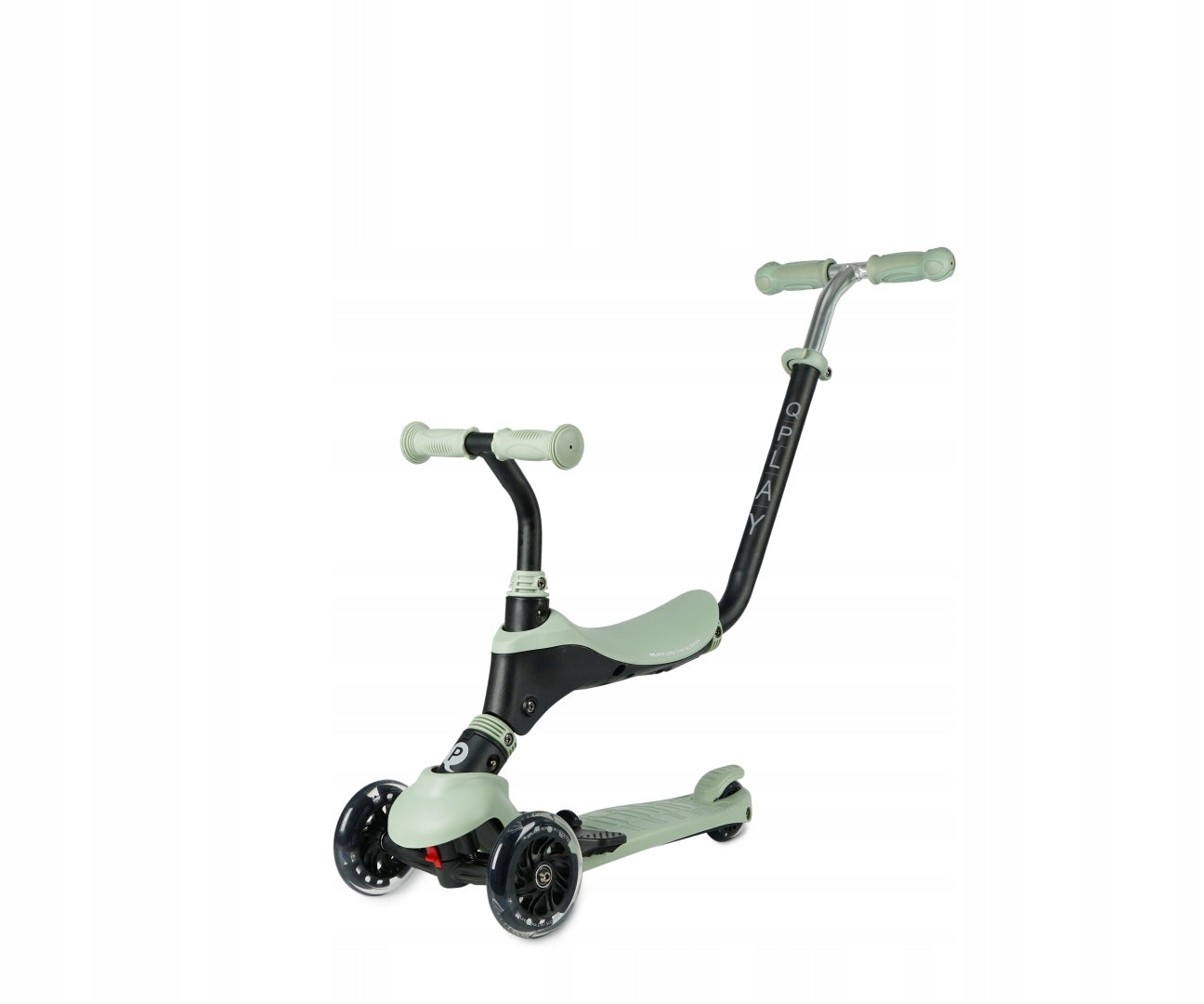 Qplay Scooter Sema Pro 3in1 Green Kid's age 12＋ months