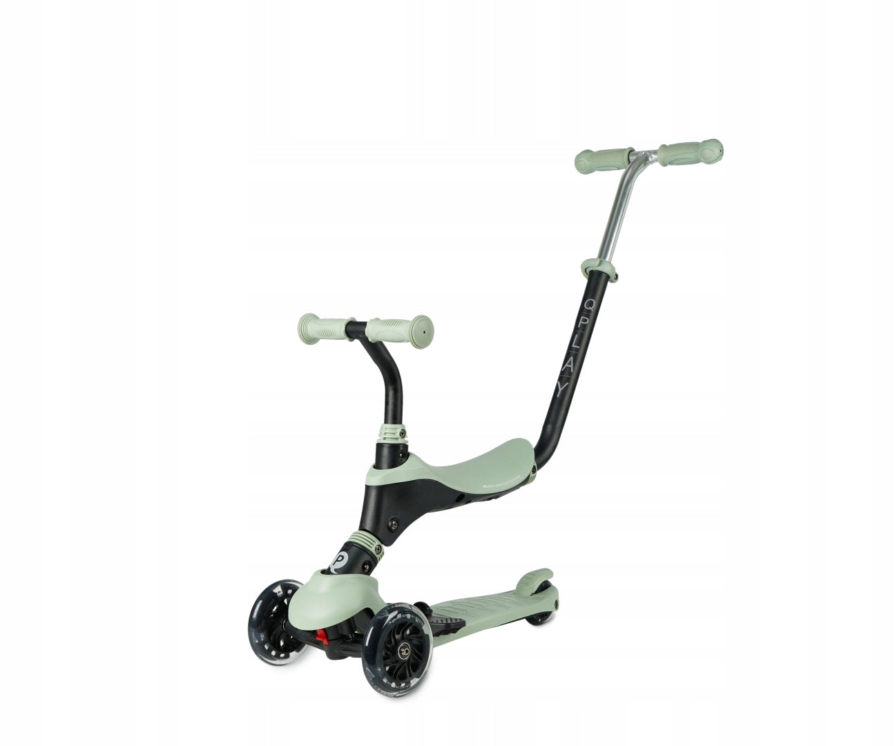 Qplay Scooter Sema Pro 3in1 Green Weight 4.6 kg
