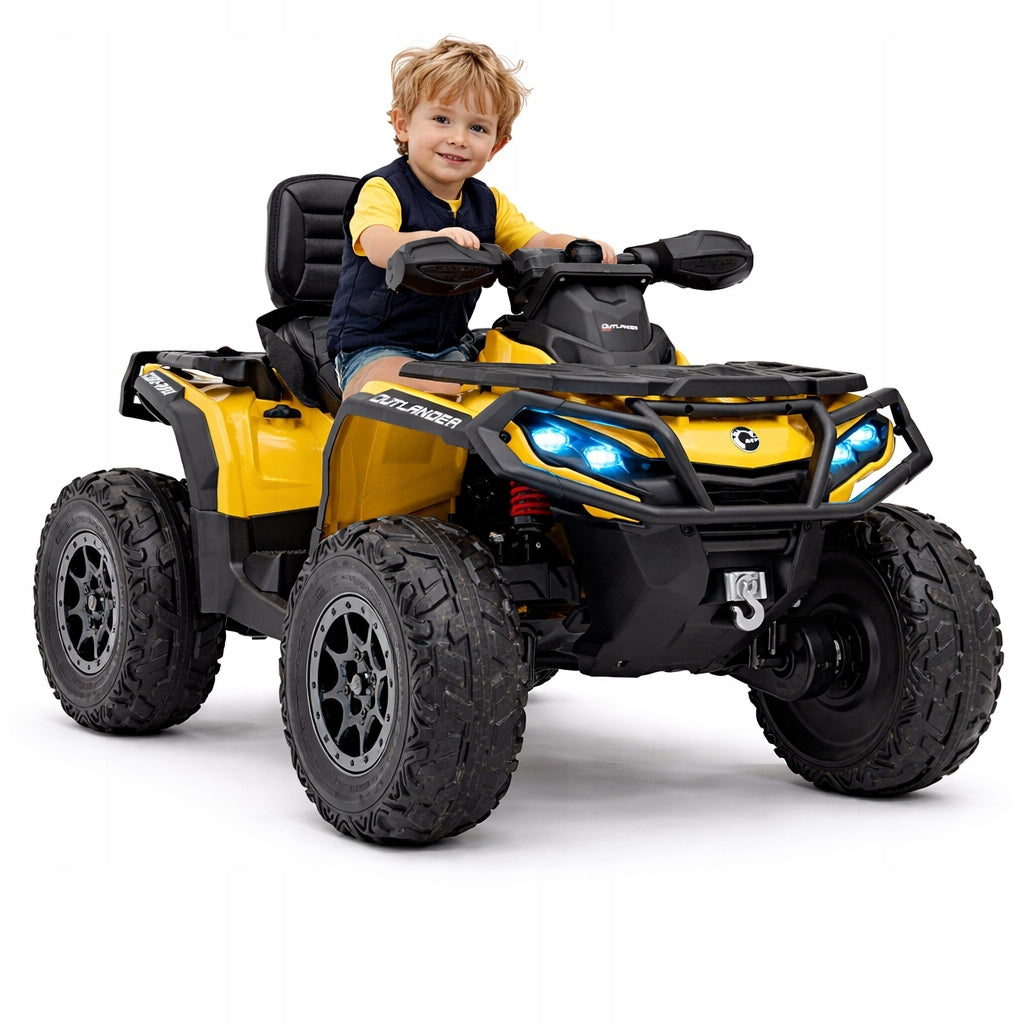 Quad Electric Auto Battery Operated CAN AM OUTLANDER 4x4 24v Mega Power 800W