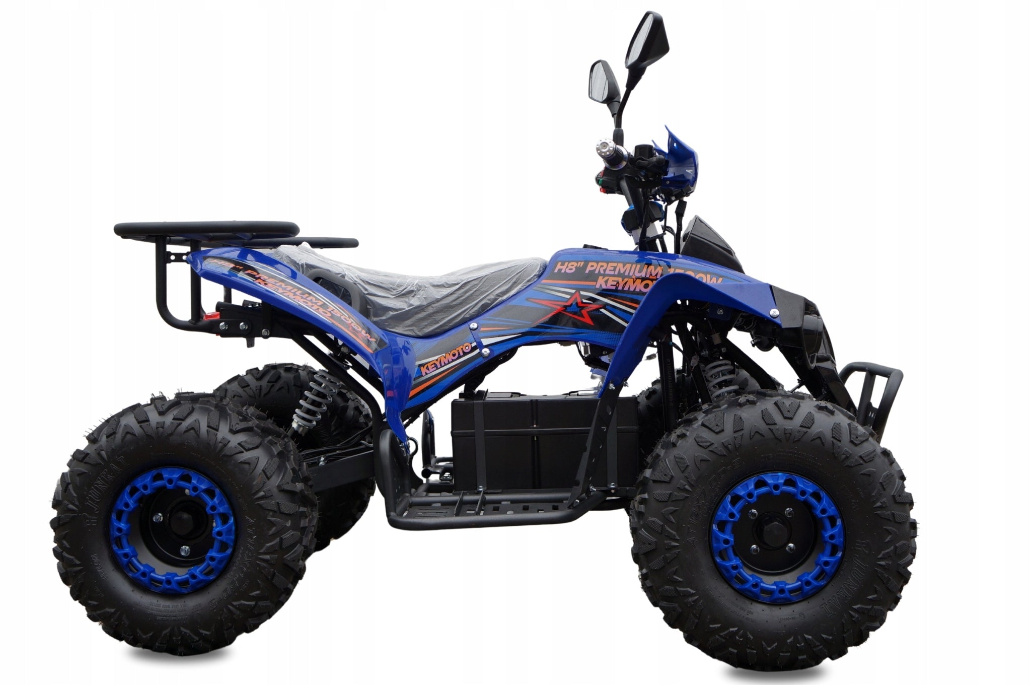 Quad Electric Bombardier 1500W 48V Large Wheels 8 Inch HIT Manufacturer code BOMBARDIER1500Ww