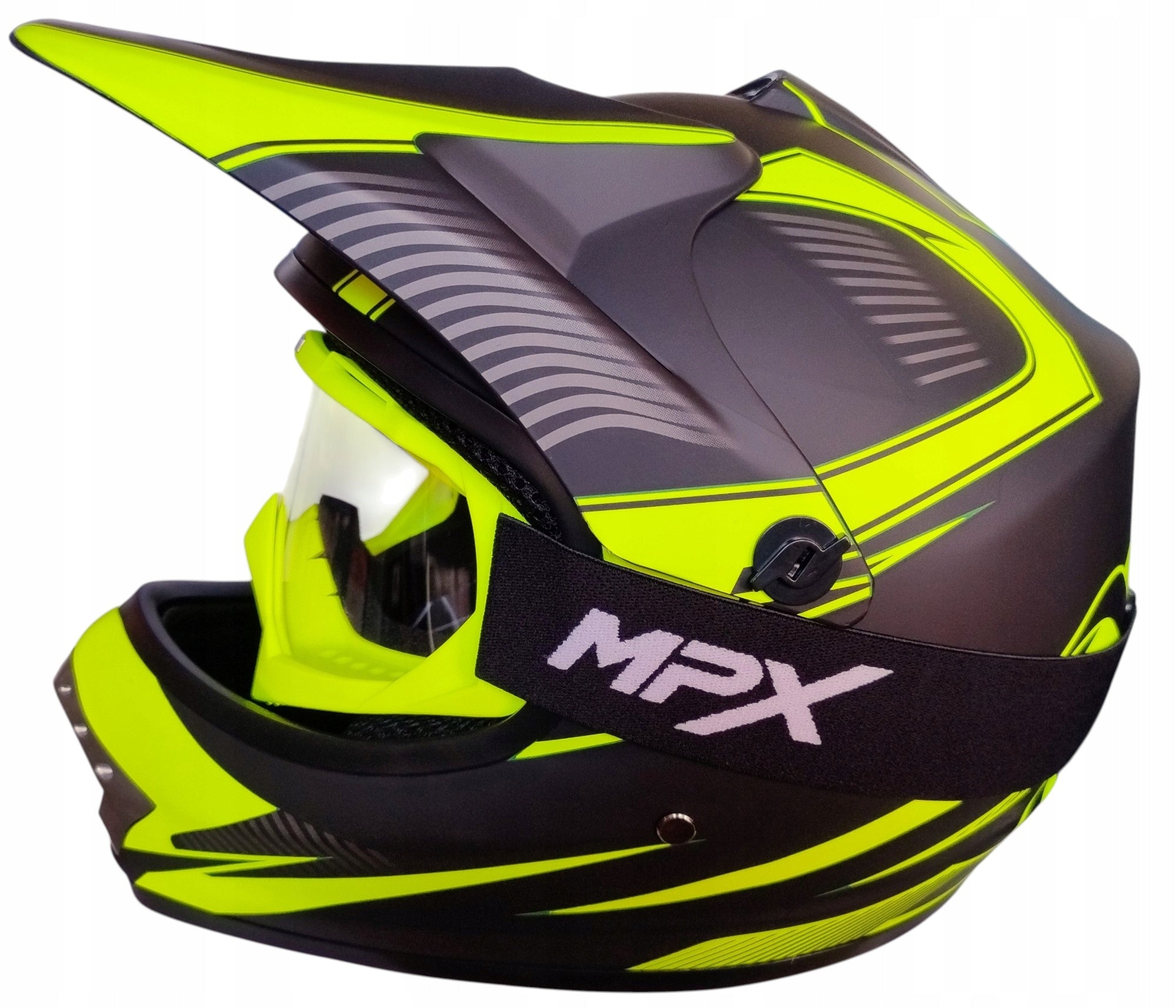 Quad Helmet for Kids+Gogle+Gloves Enduro Cross BMX MTB Scooter M Manufacturer MPX
