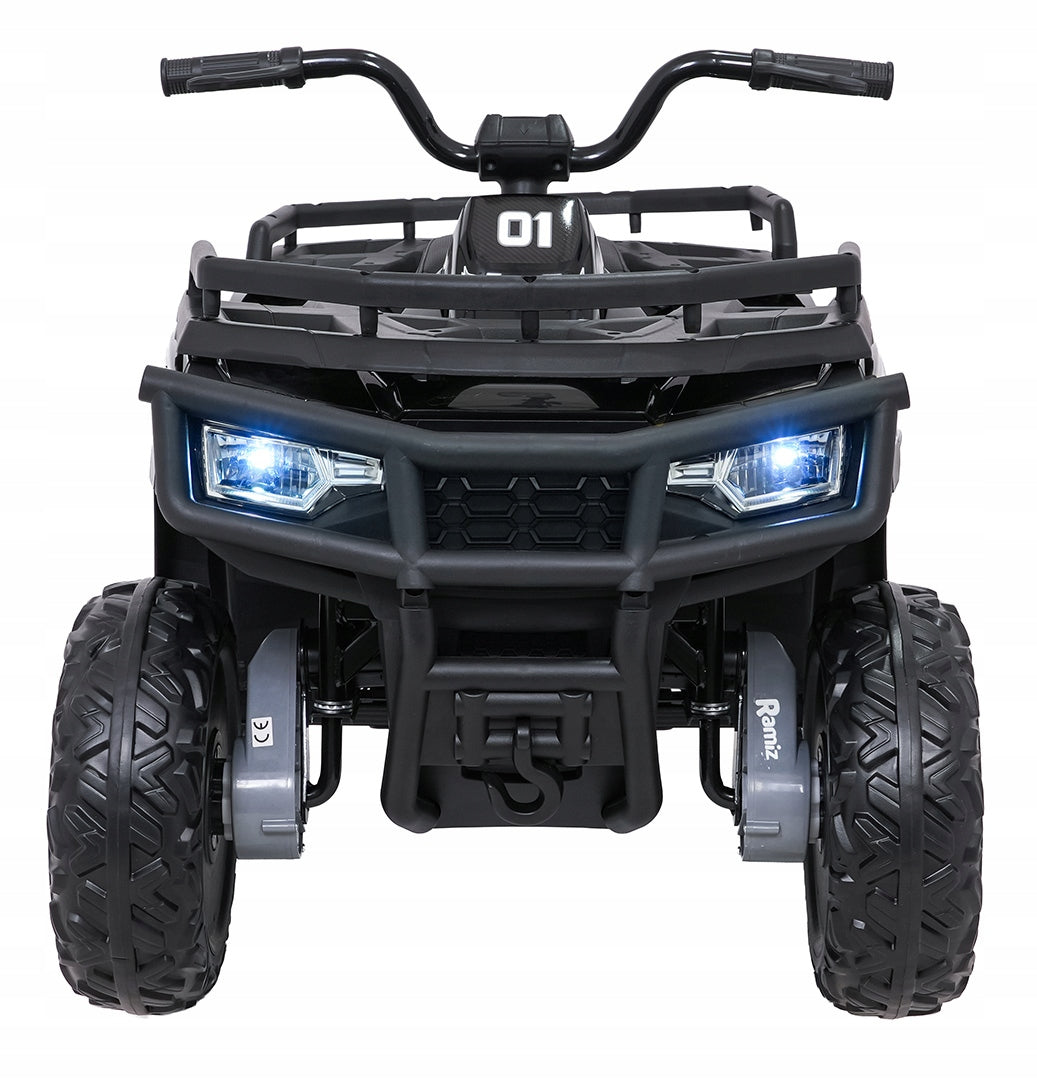 Quad battery 4x4 ATV WOLF black 24V 10Ah 4x200W EVA wheels remote control