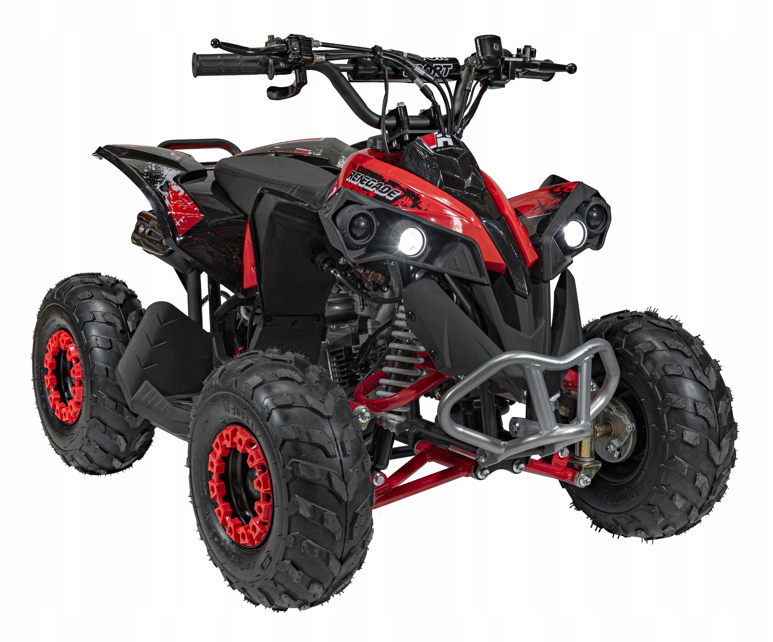 Quad combustion RENEGADE HIPERFECT 110CC red automatic reverse 12V 4Ah