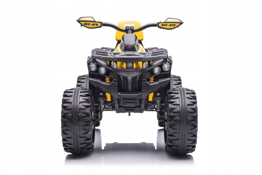 Elektro-Vierrad für Kinder QLS-3288, gelb 