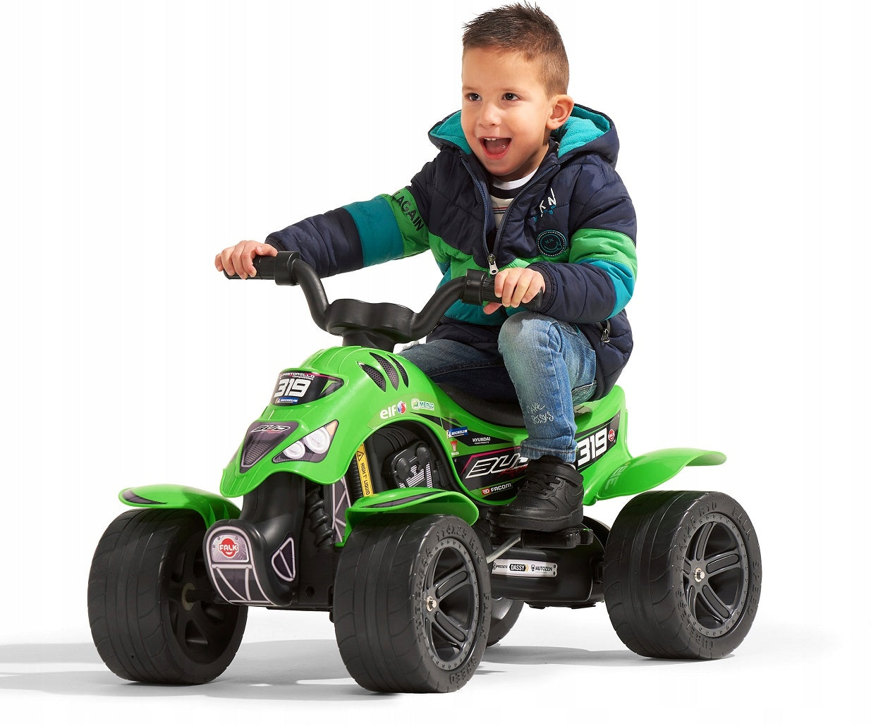Minamas keturratis Falk Quad Pirate 609 BR