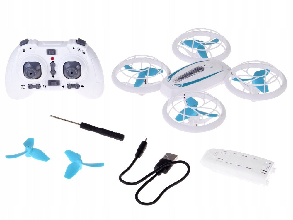 Quadcopter Led Drone Effective Lighting Super Aerobatics + Remote Control RC0737 Packaging status original