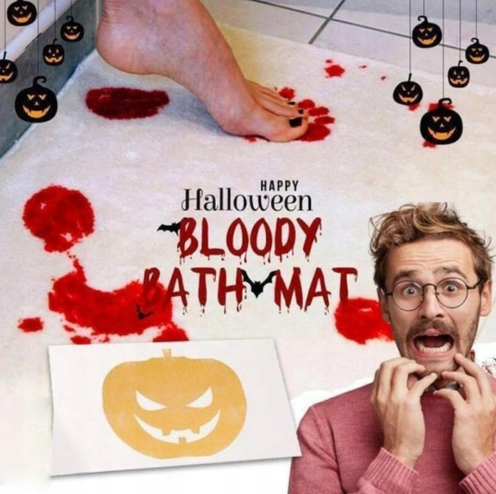 Quality Wiper Horror Blood Bath Mat Blood Length 120 cm