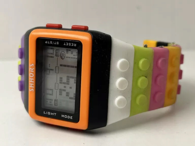 Quartz Watch Styled For LEGO Bricks Packaging status original