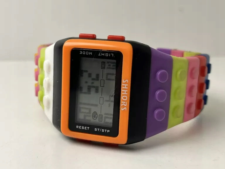 Quartz Watch Styled For LEGO Bricks