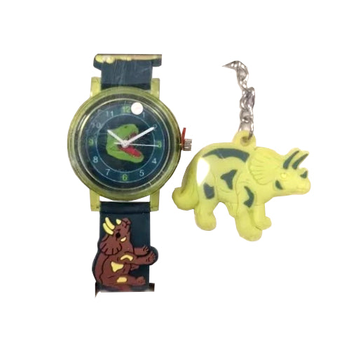Quartz Watch for Kids With Dinosaur Keychain Brand no brand