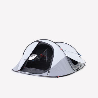 Quechua Camping Tent 3-Person Hiking 2 Seconds Fresh&Black