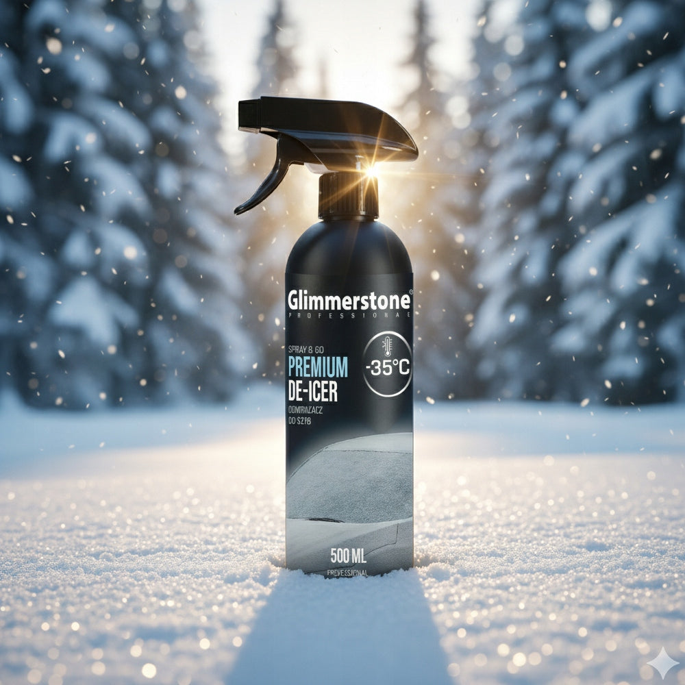 Quick Defroster for Glass Mirrors Locks -35C - Glimmerstone Atomizer 500ml Manufacturer's catalog number Premium De-Icer -35°C