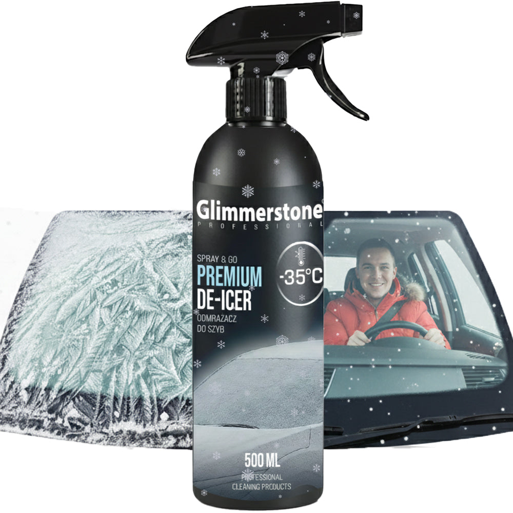 Quick Defroster for Glass Mirrors Locks -35C - Glimmerstone Atomizer 500ml