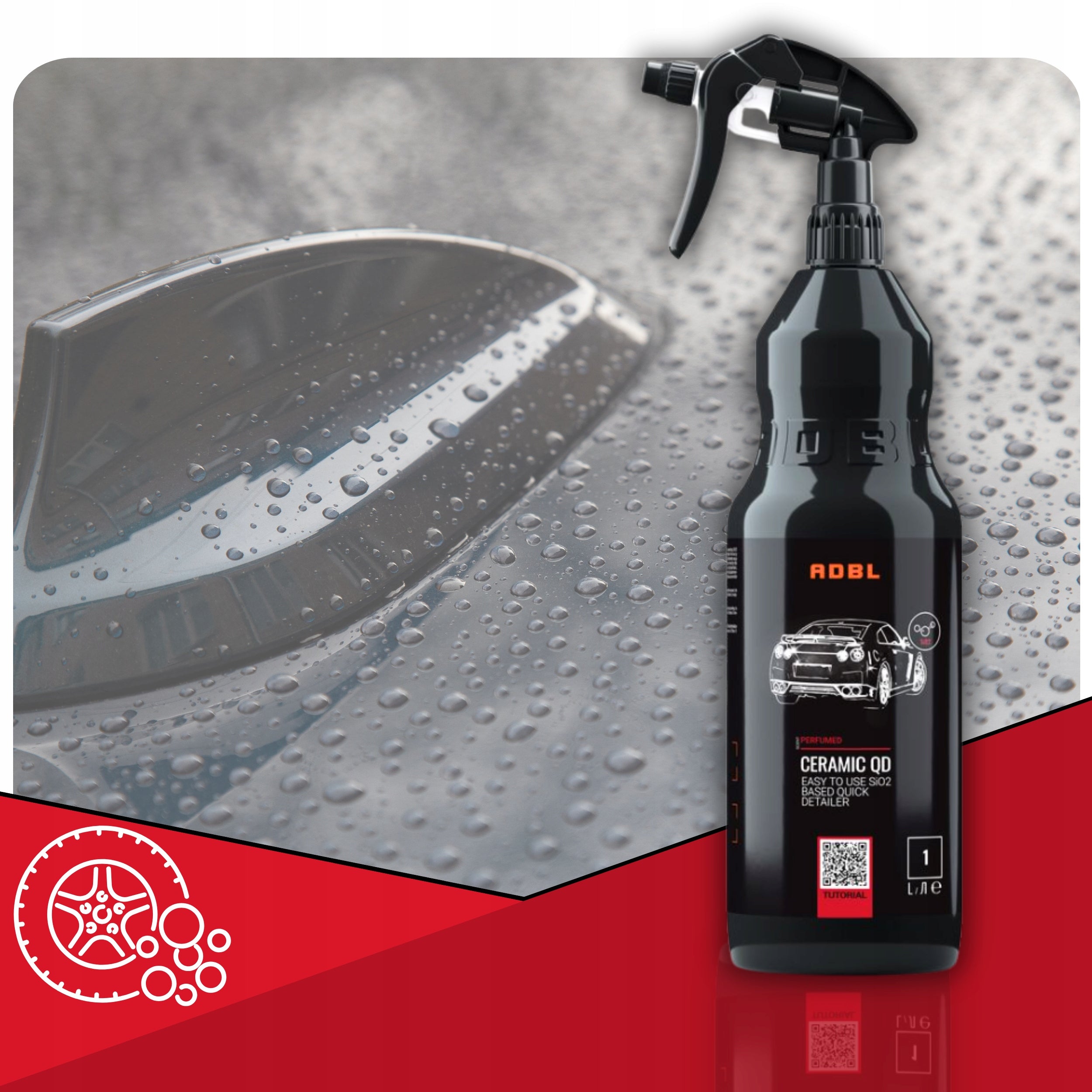 Quick Detailer For Car Paint ADBL CERAMIC QD 1L SiO2 Gloss Hydro Wax Manufacturer ADBL