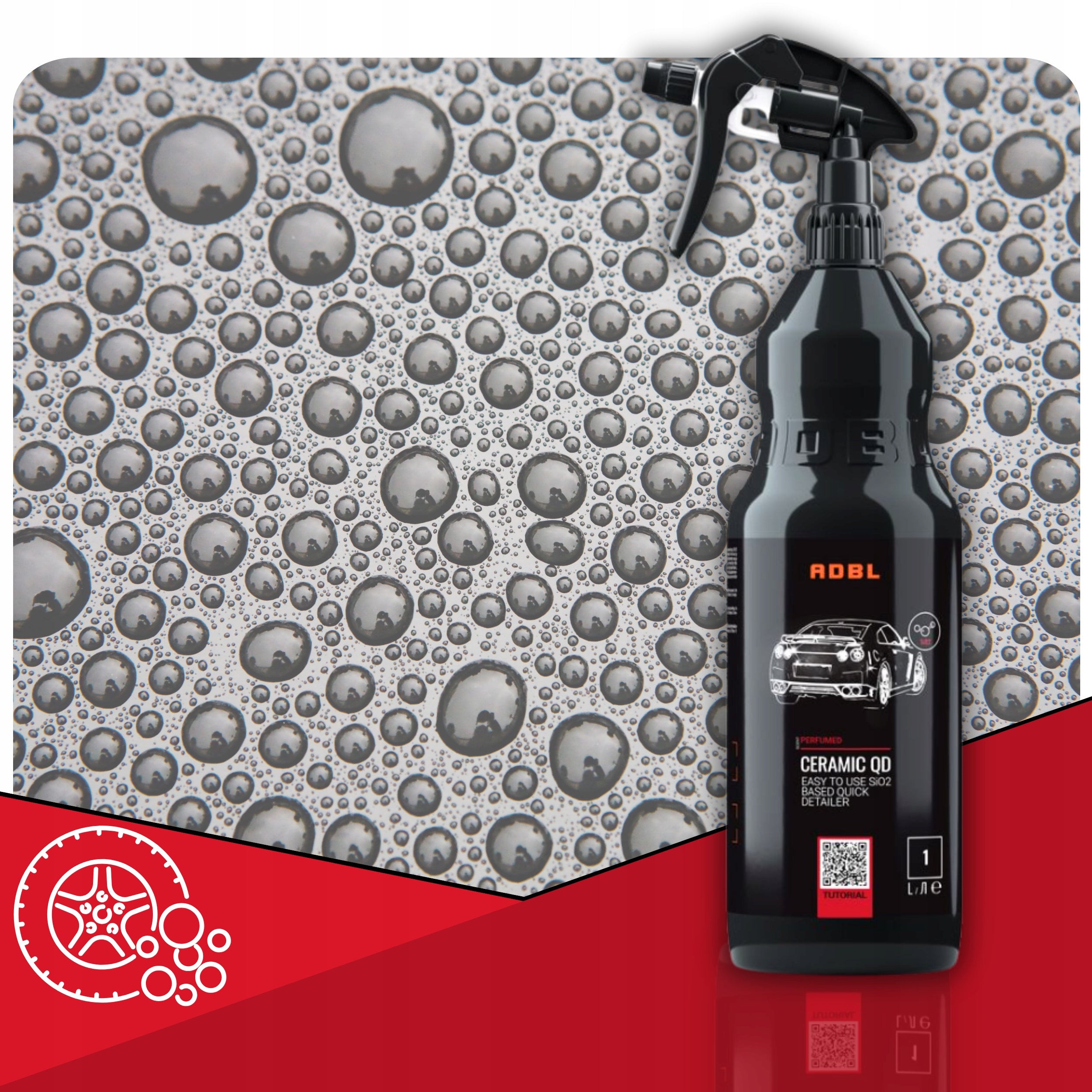 Quick Detailer For Car Paint ADBL CERAMIC QD 1L SiO2 Gloss Hydro Wax Manufacturer's catalog number ADB000351