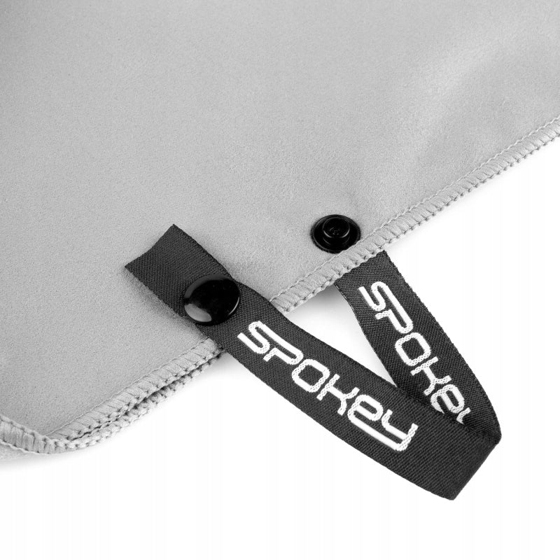 Quick Drying Microfiber Towel Spokey 50x120cm Grey for Gym Camping Manufacturer code 924995