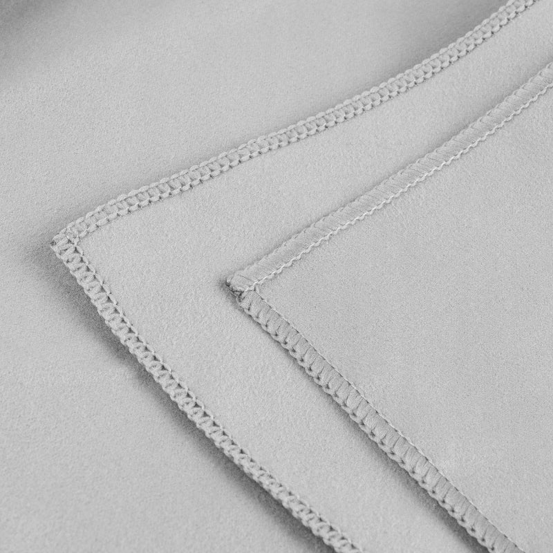 Quick Drying Microfiber Towel Spokey 50x120cm Grey for Gym Camping Model Sirocco