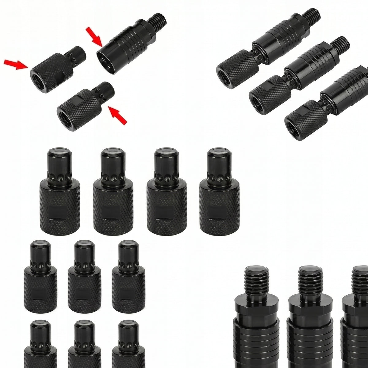 Quick Release for LANDING NET SEAT POST BEACON 8 PCS 310009