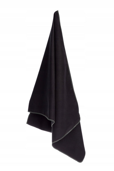 Quick-drying microfiber towel 210 g/m2 50x40 black for gym Poland Manufacturer code 5905471771495