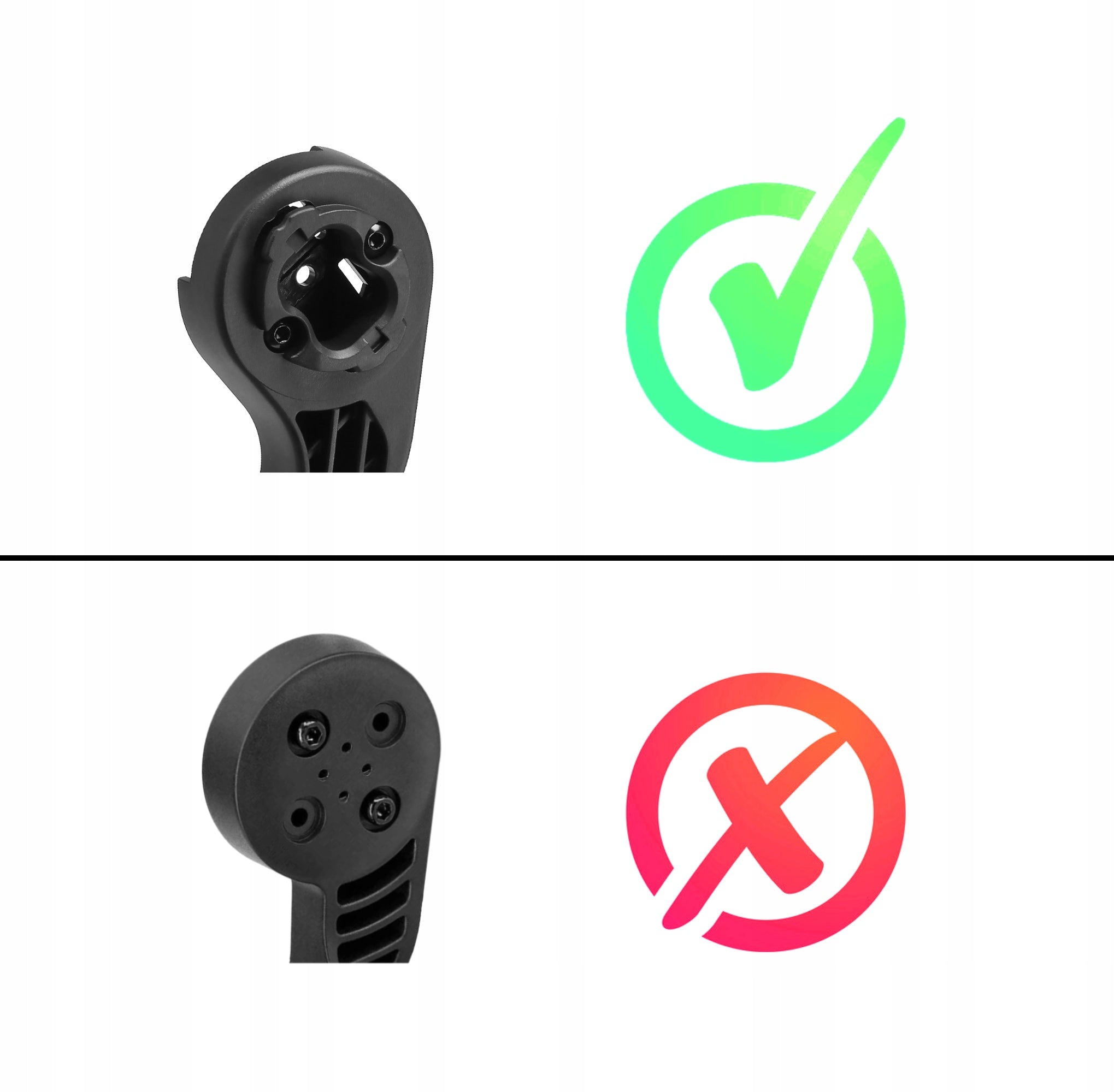 Quick mount adapter VARIA UT800 / GoPro for GARMIN Edge mount Manufacturer code TMTFGPRBK02