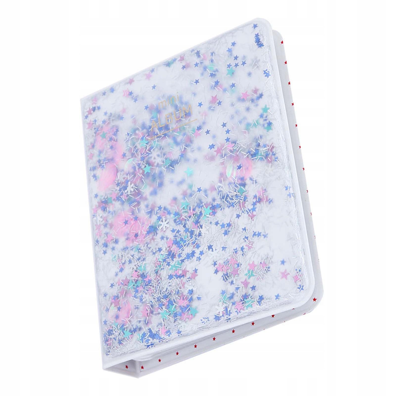 Quicksand beads 64 pockets 3-inch mini photo album for X6