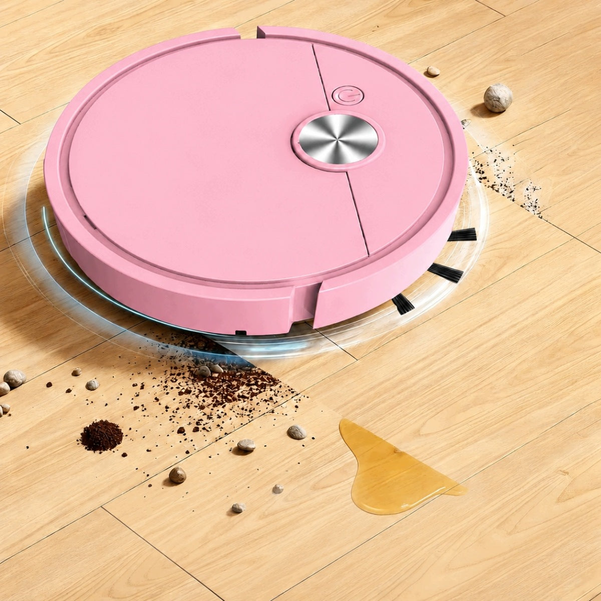 Quiet 3-in-1 Automatic Cleaning Robot, Vacuum Cleaner and Mop Brand no brand