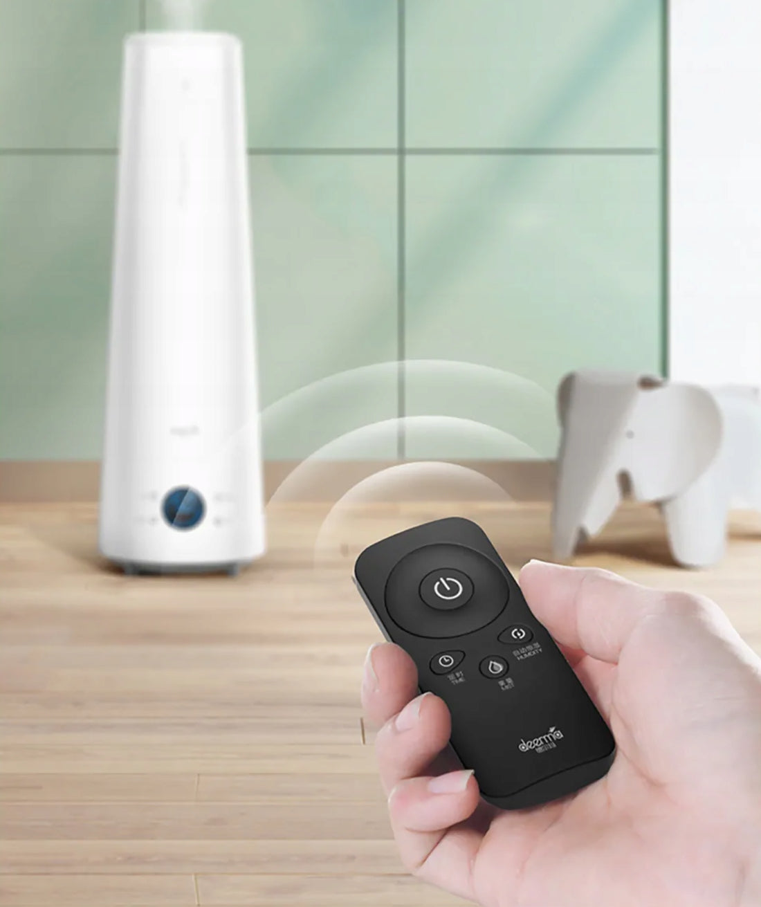 Quiet Ultrasonic Air Humidifier Deerma Ld220 With Remote Control 4l Cone Manufacturer code Humidifier DEM-LD220