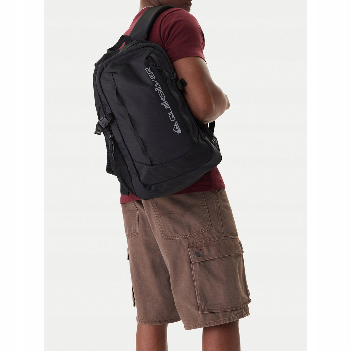 Quiksilver Backpack Unisex Black QUIKSILVER-CEOWB-QUIC-F-001-09 Black Packaging status original