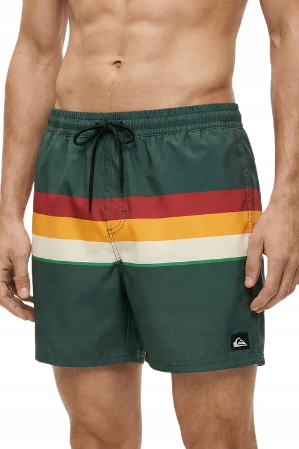 Quiksilver Men's Swim Shorts Green Packaging status original
