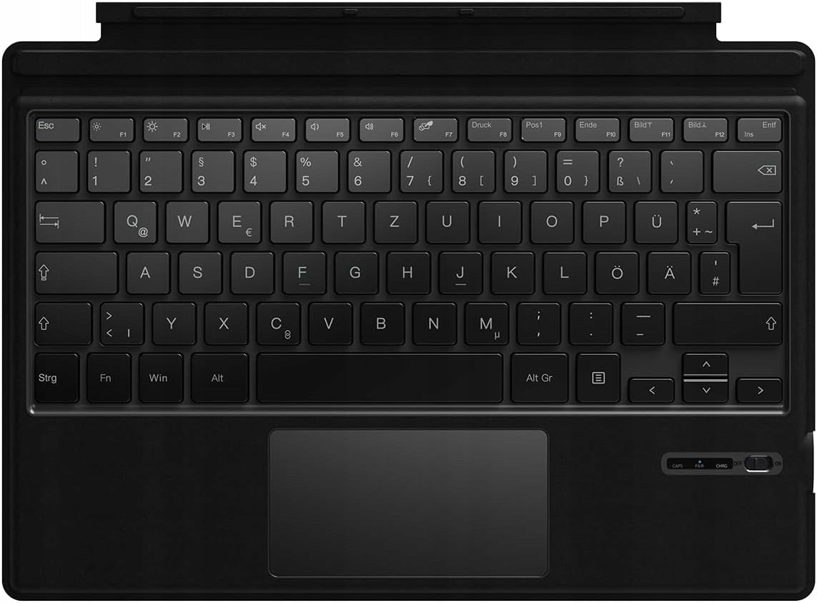 Qulose Keyboard for Microsoft Surface Pro 7 Plus/Pro 7 AZERTY Bluetooth ZY