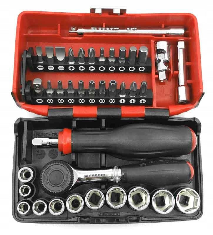 R.360NANO SOCKET SET 1/4" 5,5-14MM, FACOM Manufacturer code R.360NANO