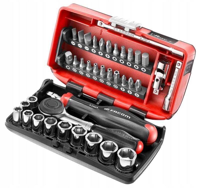 R.360NANO SOCKET SET 1/4" 5,5-14MM, FACOM
