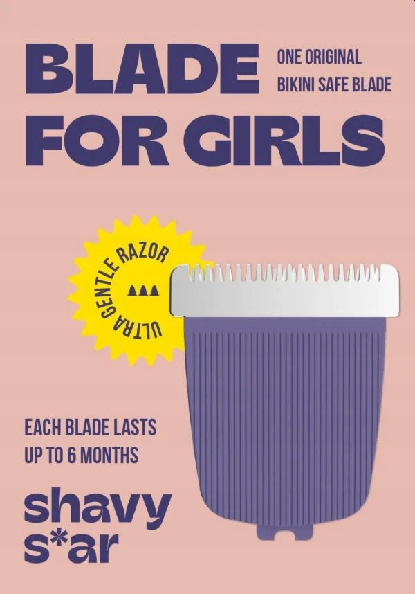 R-Shape Trimmer Spare Blade for ShavyStar For Girls Intimate Places