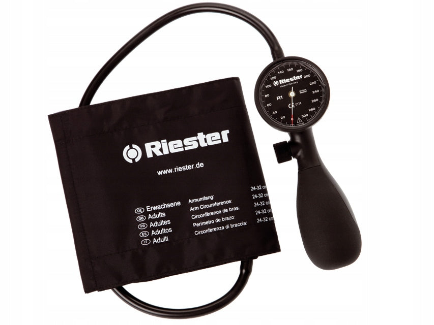 R1 SHOCK PROOF blood pressure monitor with Velcro cuff 32716