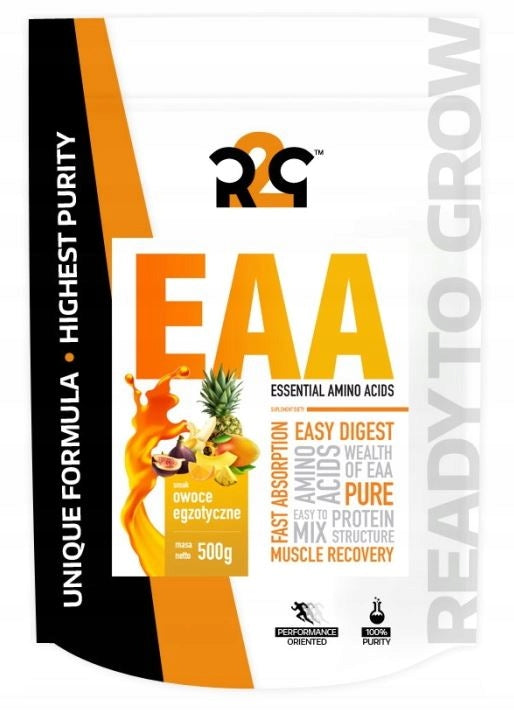 R2G Amino EAA Amino Acids Complex Regeneration Muscle Mass 500g Ow.Tropik