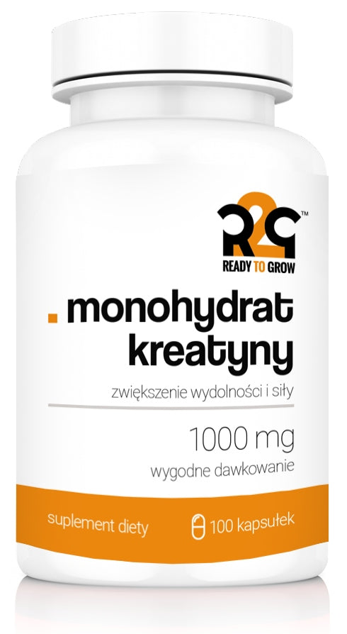 R2G Creatine Monohydrate 1000mg Creatine Regeneration Weight 20 days - 100 kaps
